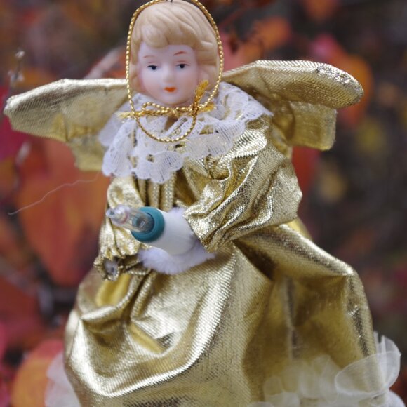 Vintage Noma Ornalite Illuminated Ornament Angle - Picture 6 of 9